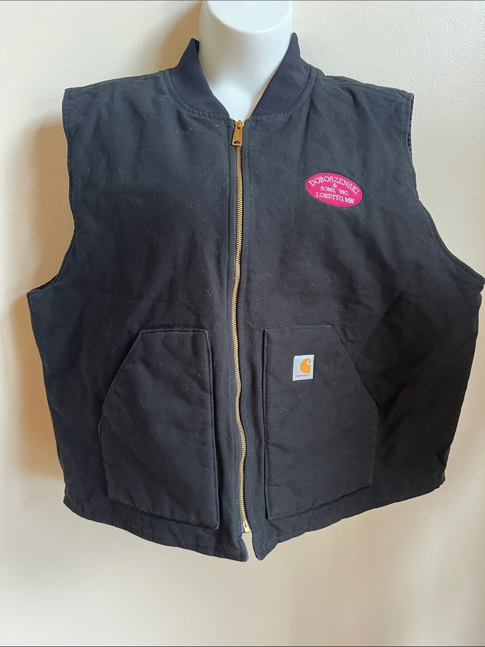 carhartt vest workwear men’s 4XL